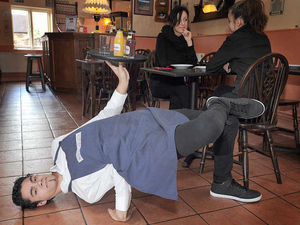 Supporting image for story: Waiter Timmy . . . the Shrewsbury tapas dancer