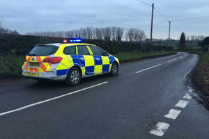 Supporting image for story: Cyclist airlifted to hospital after collision with car near Newport