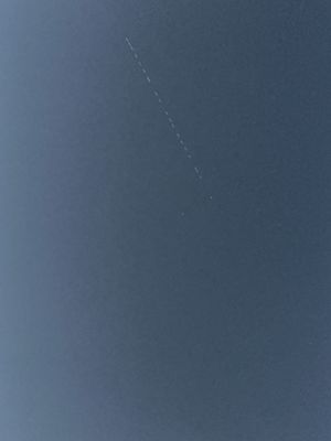 'Strange' lights in the sky