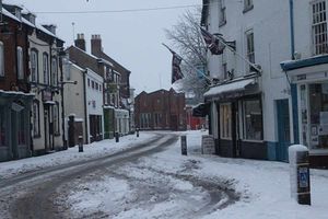 Paul Burgess sent in this shot of a snowy Ellesmere
