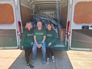 Emma Smith, Ron Ashby and Pippa Moor, Grace Cares
