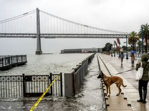 Storm flooding in San Francisco