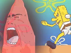 Supporting image for story: Someone turned Spongebob Squarepants into anime and it’s captivating