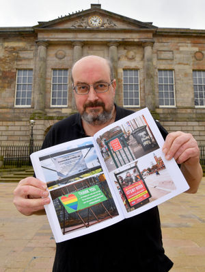 Stafford photographer Ian Knight, who has produced a book based on his memories of the Covid lockdown..