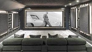 The £5m house is perfect for entertaining, with its own cinema room, five reception rooms, a steam room and two acres of gardens