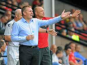 Supporting image for story: Dean Smith backing his troops to fire