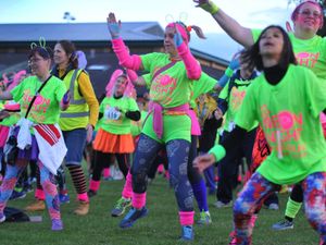 Supporting image for story: Neon runners stride out for Katharine House Hospice - PICTURES and VIDEO