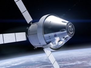 Supporting image for story: Nasa’s Orion spacecraft ‘safe for lunar astronauts exposed to harmful radiation’