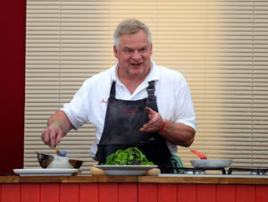 Chef Michel Nijsten in action