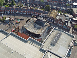 Supporting image for story: Watch as video footage shows extent of damage at former cinema in Smethwick following huge blaze