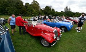 CANNOCK COPYRIGHT NATIONAL WORLD TIM THURSFIELD -09/08/25Hednesford Summer Festival at Hednesford Park where a display of classic cars was held