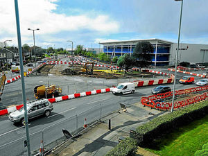 Supporting image for story: Wolverhampton road closure after surface breaks