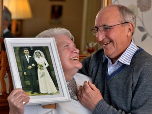 Supporting image for story: Couple mark milestone together