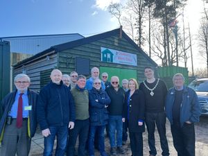 Supporting image for story: Charity which helps combat isolation in men welcomes dignatories on a tour