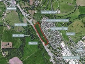 Supporting image for story: Plans for 70 new homes on green belt land north of Stone with 50% affordable housing - full details here