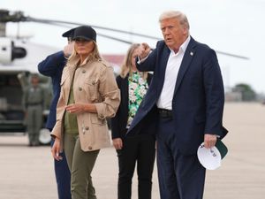 Supporting image for story: Trump visits Texas amid fears over his plans to scrap disaster relief agency