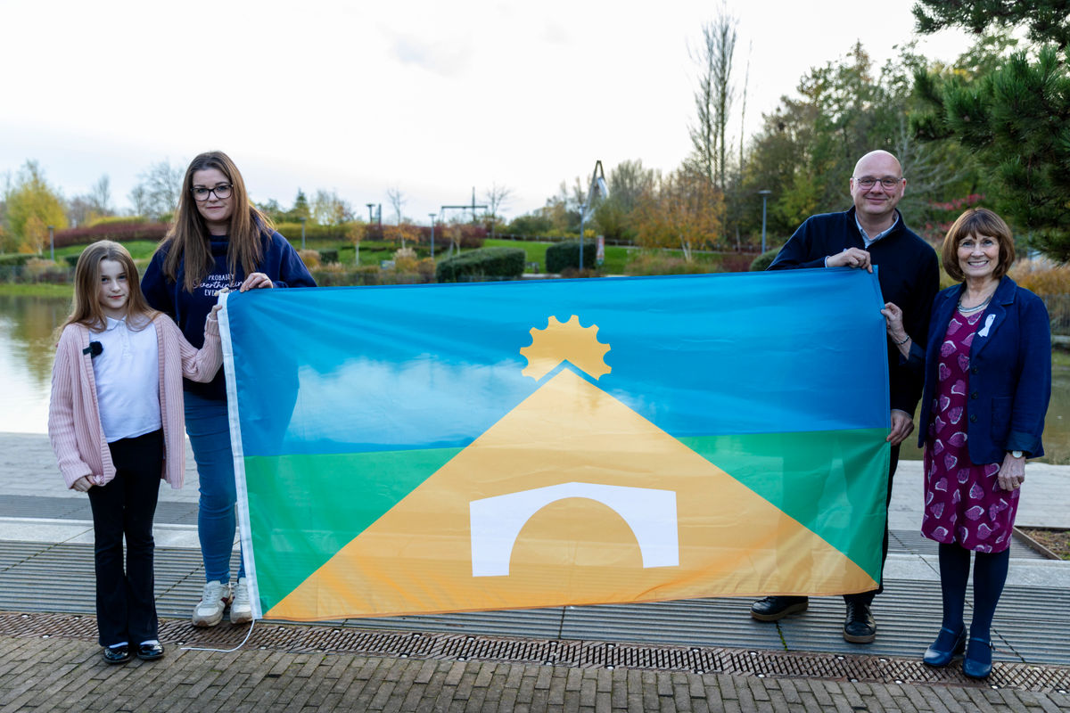 Telford and Wrekins new flag revealed as competition winner announced