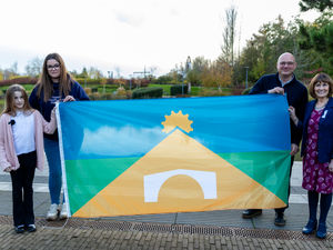Supporting image for story: Telford and Wrekin's new flag revealed as competition winner announced ahead of Telford Day celebrations