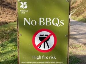 Supporting image for story: 'The risk just isn't worth it' - Firefighters issue warning after disposable BBQ sparks Long Mynd blaze