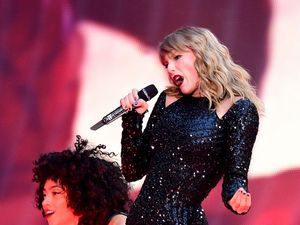 Supporting image for story: Katy Perry watches ‘old friend’ Taylor Swift ‘shine’ at Sydney concert