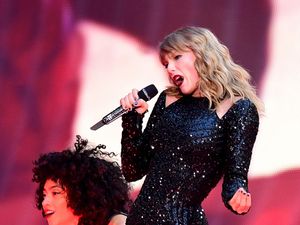 Supporting image for story: Katy Perry watches ‘old friend’ Taylor Swift ‘shine’ at Sydney concert