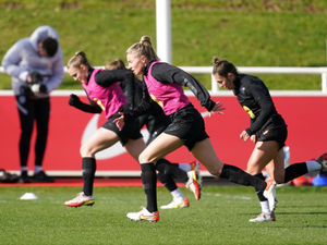 Supporting image for story: Gallery: England Women prepare for Germany clash at Molineux