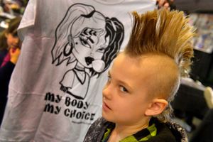 Ethan Jones-Davenport, five and from Telford