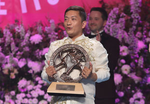 Llangollen International Musical Eisteddfod 2023
Choir winners - Kammerchor Manila Choir from the Philippines. Conductor Anthony Villanueve accepts the award.