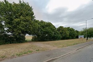 The land off Holbeache Lane in Kingswinford which is subject of an outline planning application. Picture Google free for LDRS use