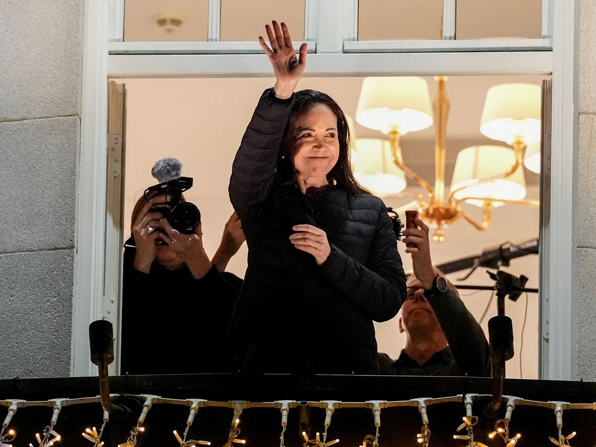 Venezuelan opposition leader Machado reappears in Oslo as a Nobel laureate