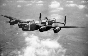 A Lancaster bomber