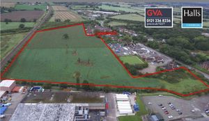 Outline shows the land purchased