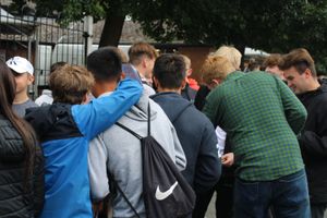 GCSE results day at The Marches School