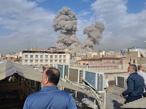 Supporting image for story: US and Israel launch major attack on Iran in bid for regime change