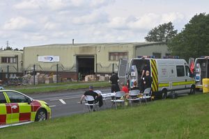 The aftermath of the fire at Radtec Cooling