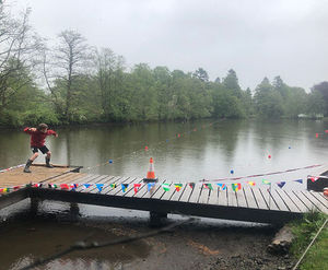 Supporting image for story: Stone skimming championships in Mid Wales' quirky sports town this bank holiday