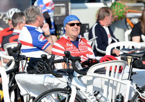 Riders soak up the sun 