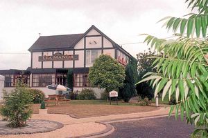 The landmark Lea Manor Hotel as it looked before it closed down