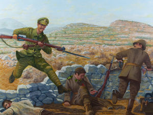 Supporting image for story: Shropshire's Victoria Cross hero immortalised in dramatic painting