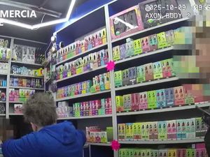 Supporting image for story: 'Hidden compartments' and 'inside walls': Barbers, vape shops, and themed candy stores raided with £250k frozen by West Mercia Police