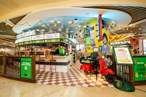 Pizza Pilgrins at Grand Central in Birmingham