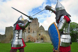 Supporting image for story: Watch: Sword fights part of big day in Ludlow