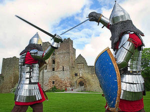 Supporting image for story: Watch: Sword fights part of big day in Ludlow