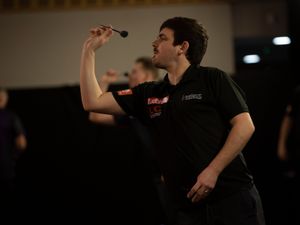 Supporting image for story: Delight for Dennant as he
earns his darts tour card