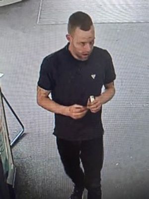 The man Staffordshire Police would like to speak to in connection to the theft of a bike in Cannock