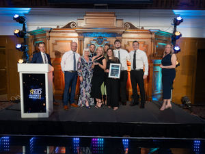 The team at Pertemps Network Group which won the Professional Service of the Year award
