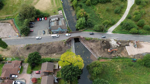 It will ensure that traffic can run two-ways, instead of the single-track system currently in place.