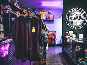 Supporting image for story: New "lifestyle store" combines vintage clothes, nostalgia, tattoos, iconic arcade games and Damien Hirst art 