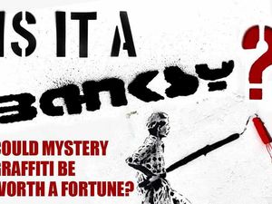 Supporting image for story: Is this a Banksy mural in Brownhills?