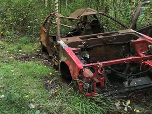 Supporting image for story: Telford sewer blockage cause by . . . an abandoned car 